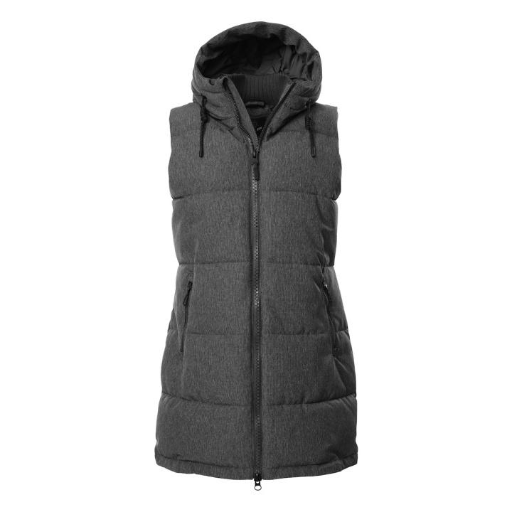 Gilet imbottito senza maniche con cappuccio da donna Killtec GW 18