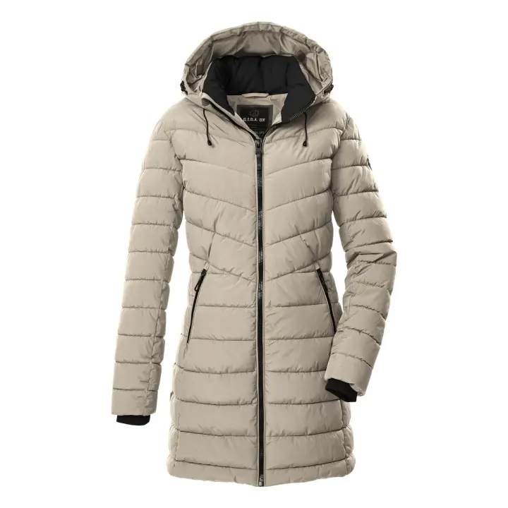 Women's long quilted jacket Killtec GW 74