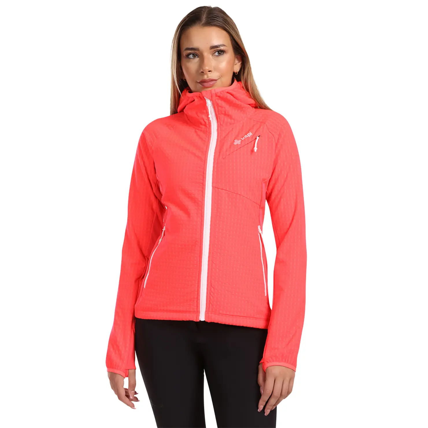 Dames fleece met capuchon Kilpi Frensis