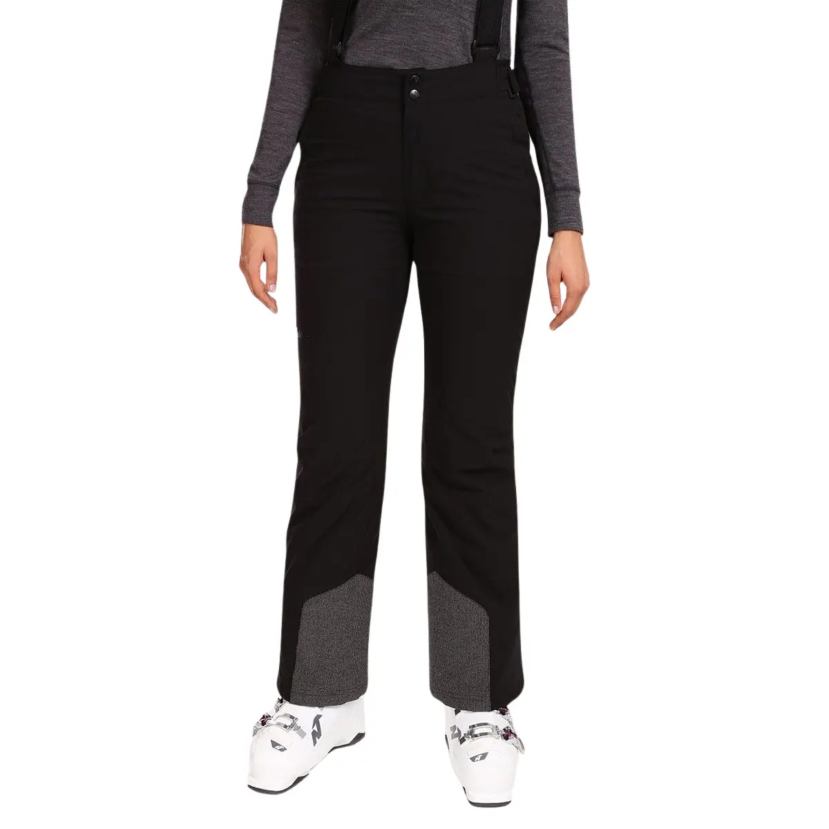 Photos - Ski Wear Kilpi Women's ski Trousers  Elare UL0406KIBLK 