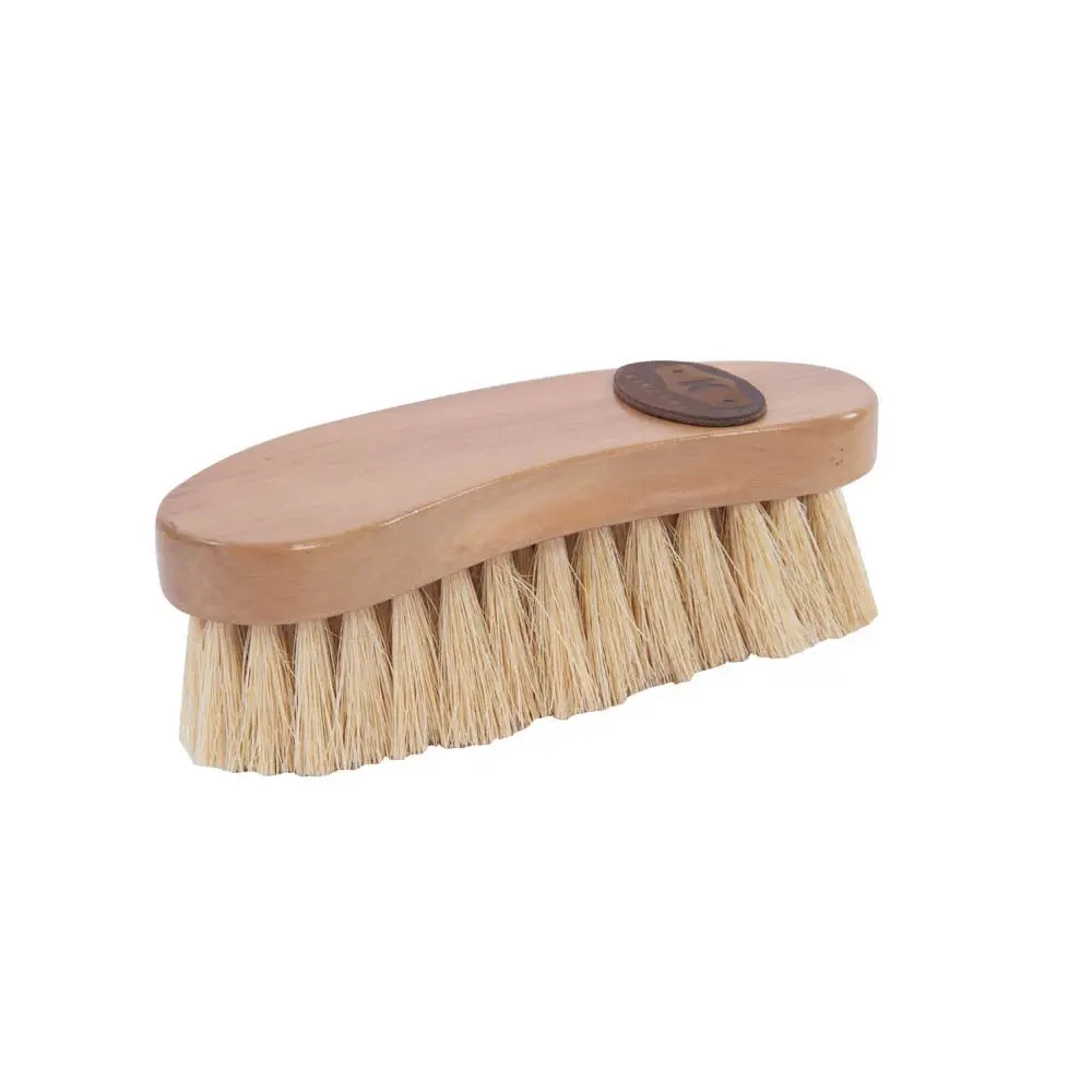Meilleurs prix pour Brosse pour cheval en bois forme naturel Kincade Deluxe Dandy
