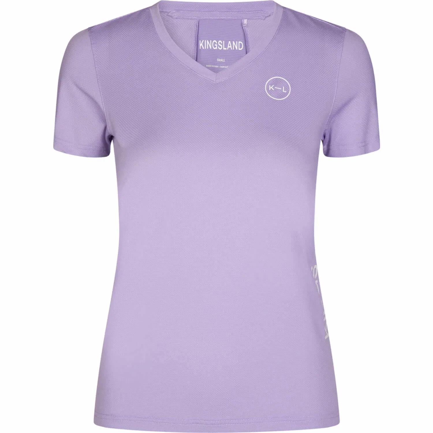 Maglia da equitazione con colletto a V donna Kingsland Hanna