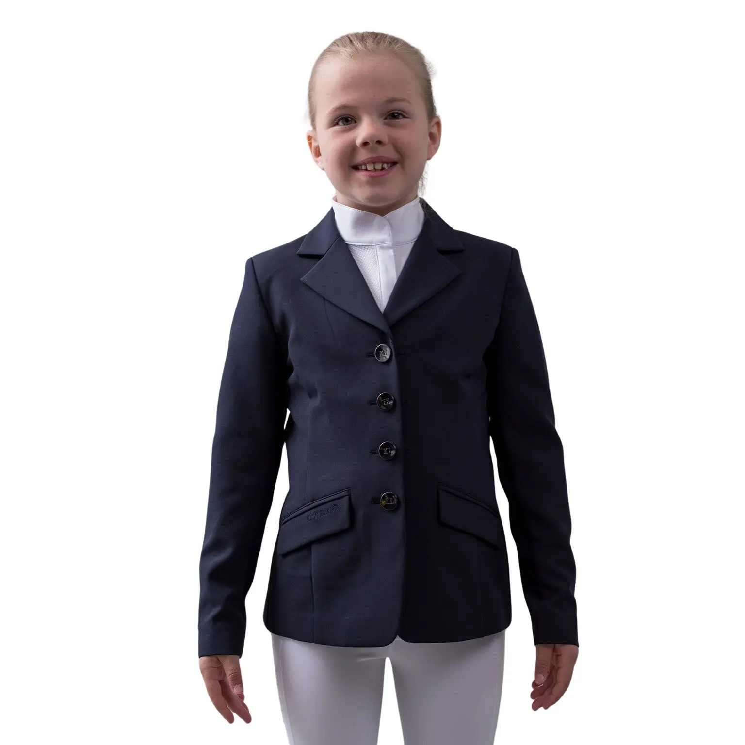 Veste équitation de concours fille Kingsland Classic