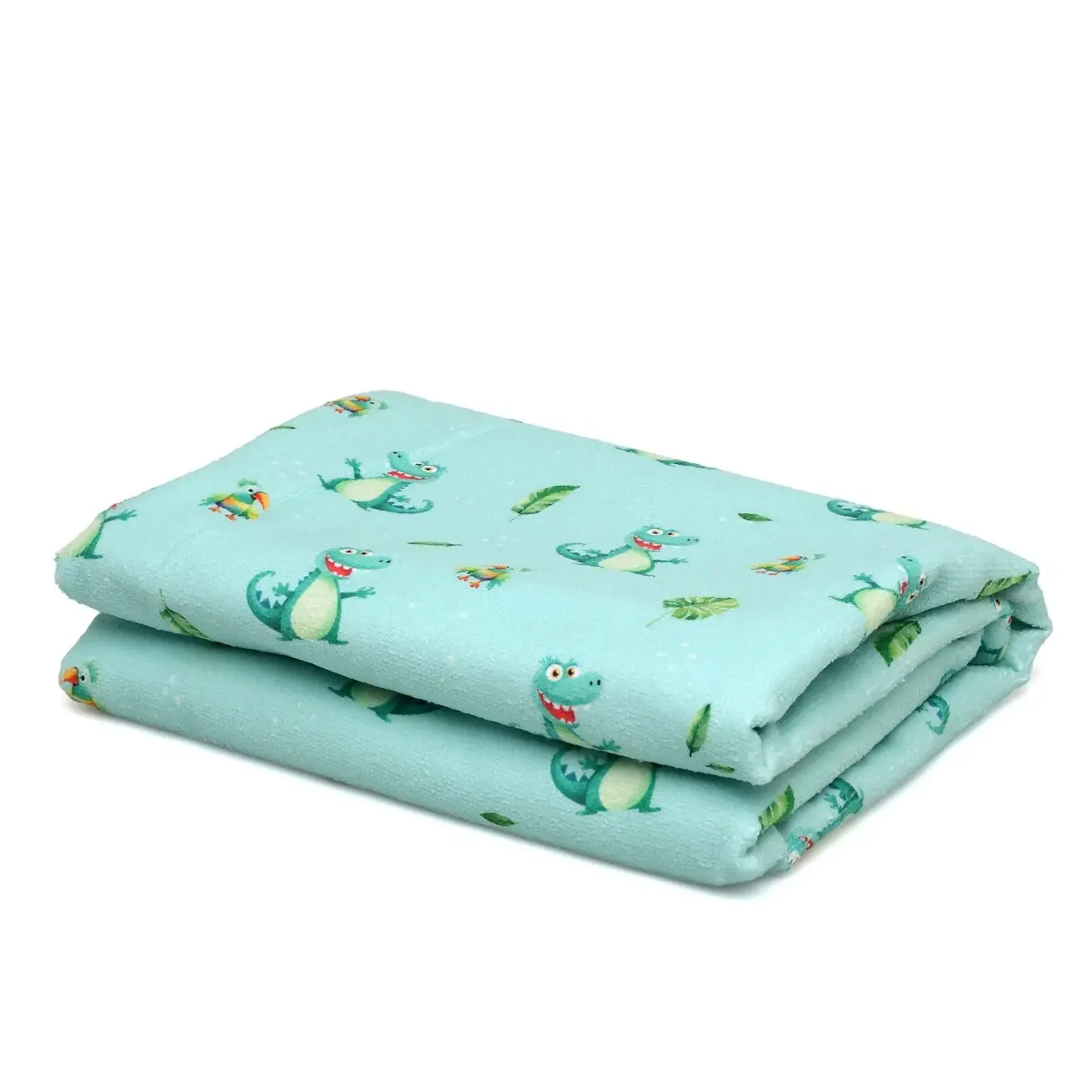 Serviette de plage en microfibre crocodiles Kiokids