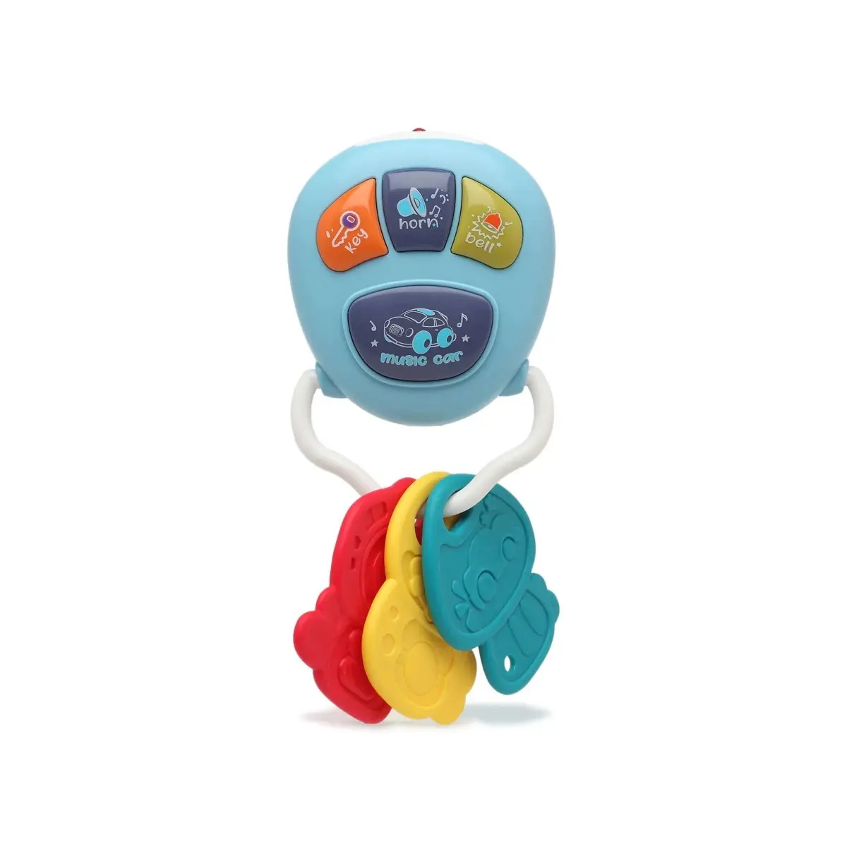 Hochet musical porté-clés voitures Kiokids