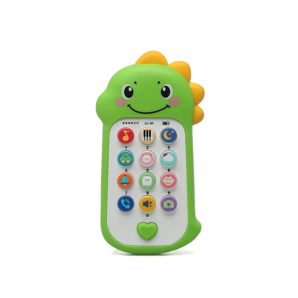 Téléphone musical dinosaure avec sons et melodies Kiokids