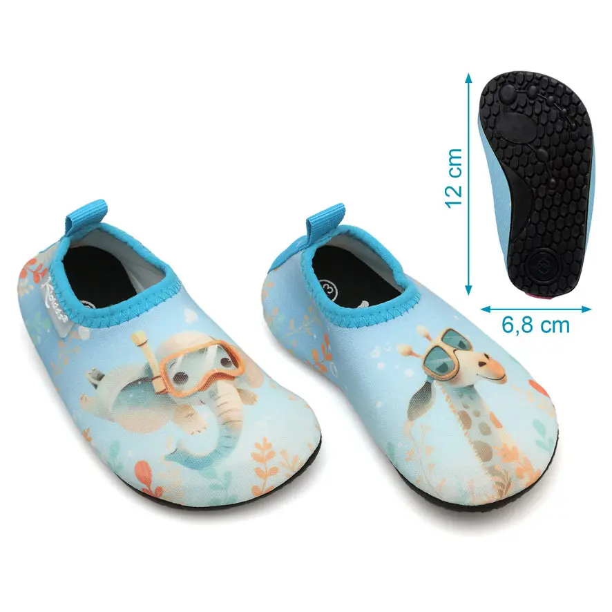 Chaussons aquatiques antidérapants pour plage bébé Kiokids
