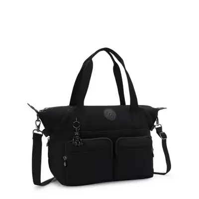 Kipling New Art Duo Pocket 16l Schoudertas Zwart