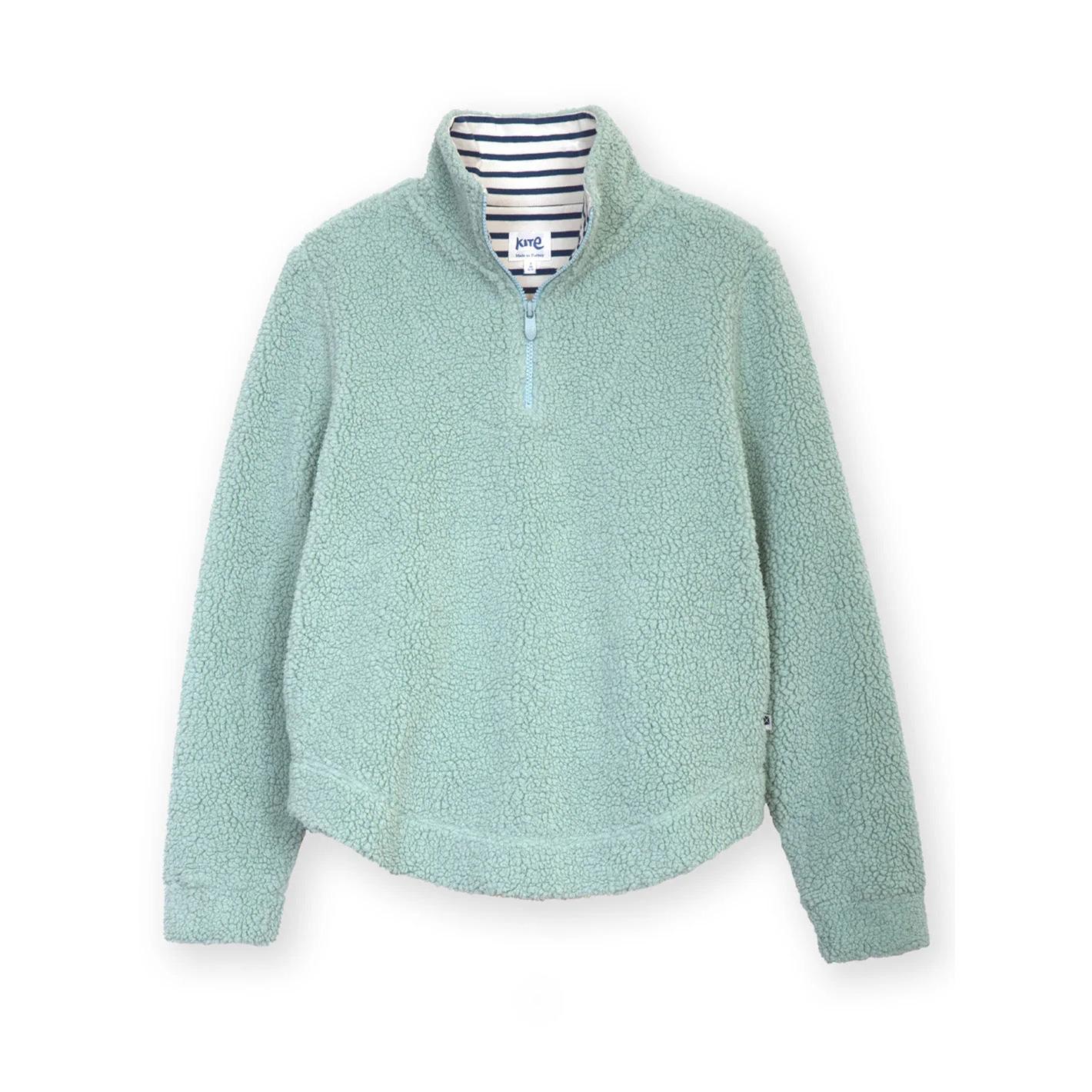 5056819220042 - Damen Fleecepullover 1 4 Zip Purbeck