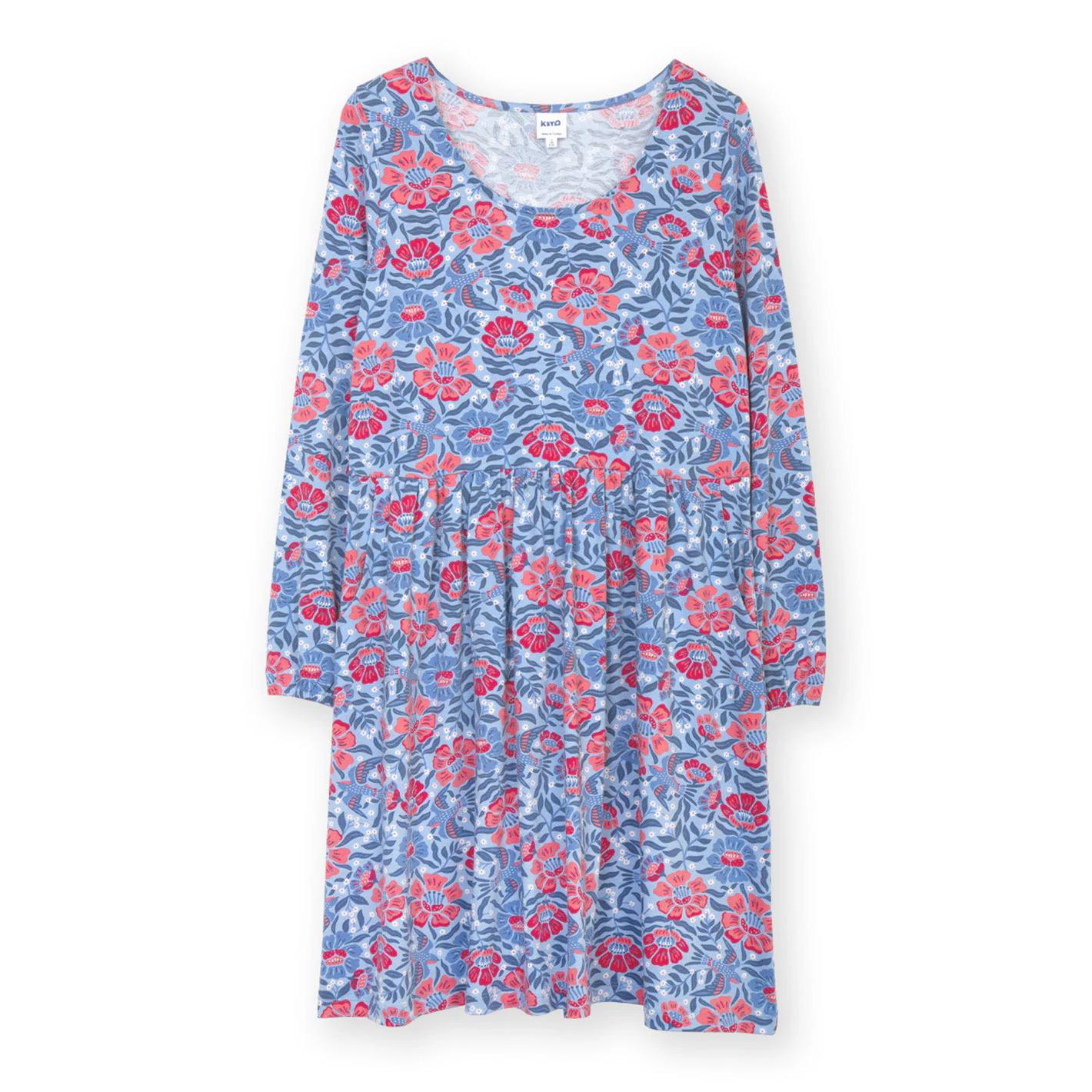 5056819221681 - Kleid mit langen Ärmeln Damen Harbour Jersey