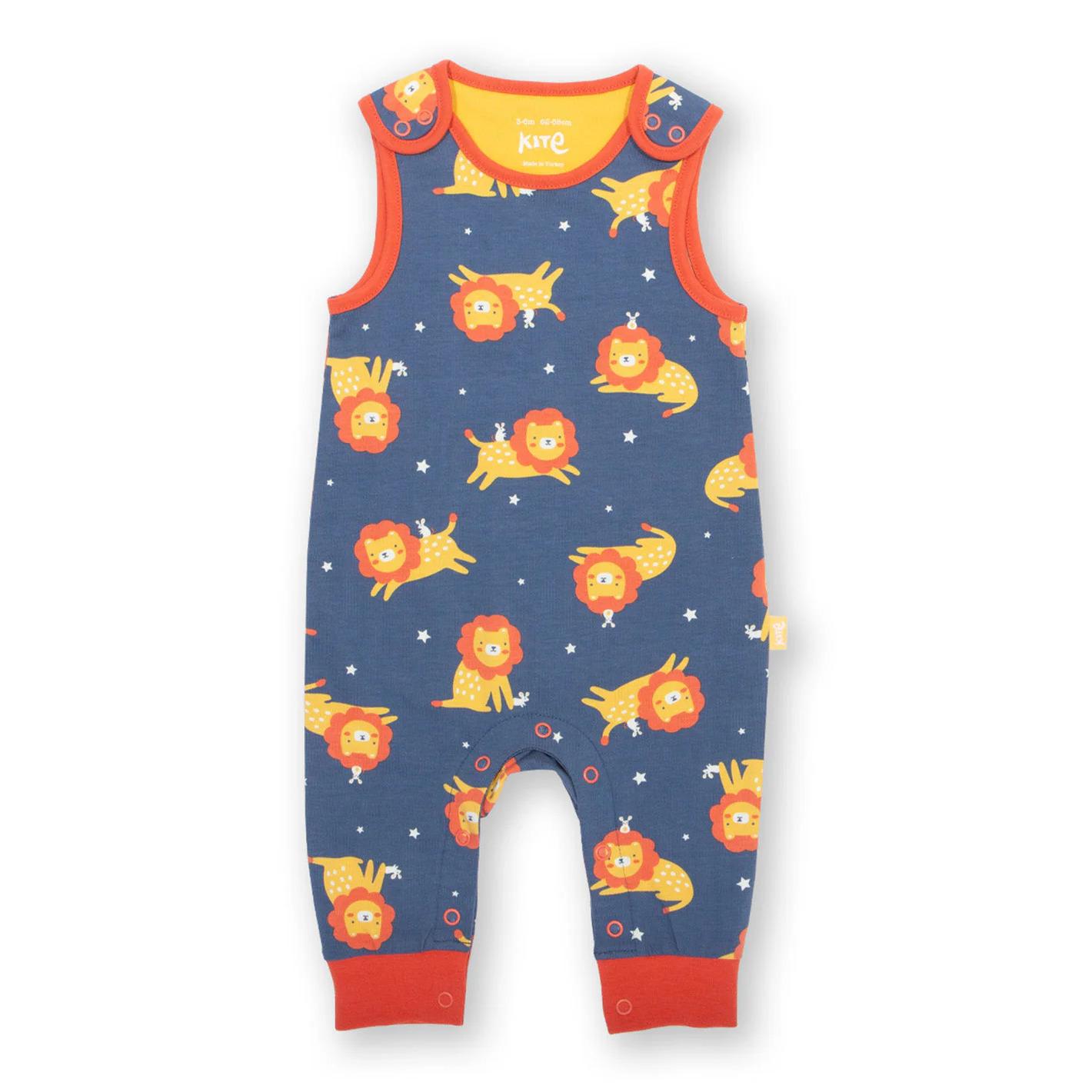 5056700596690 - Latzhose für Babies Lion and Mouse