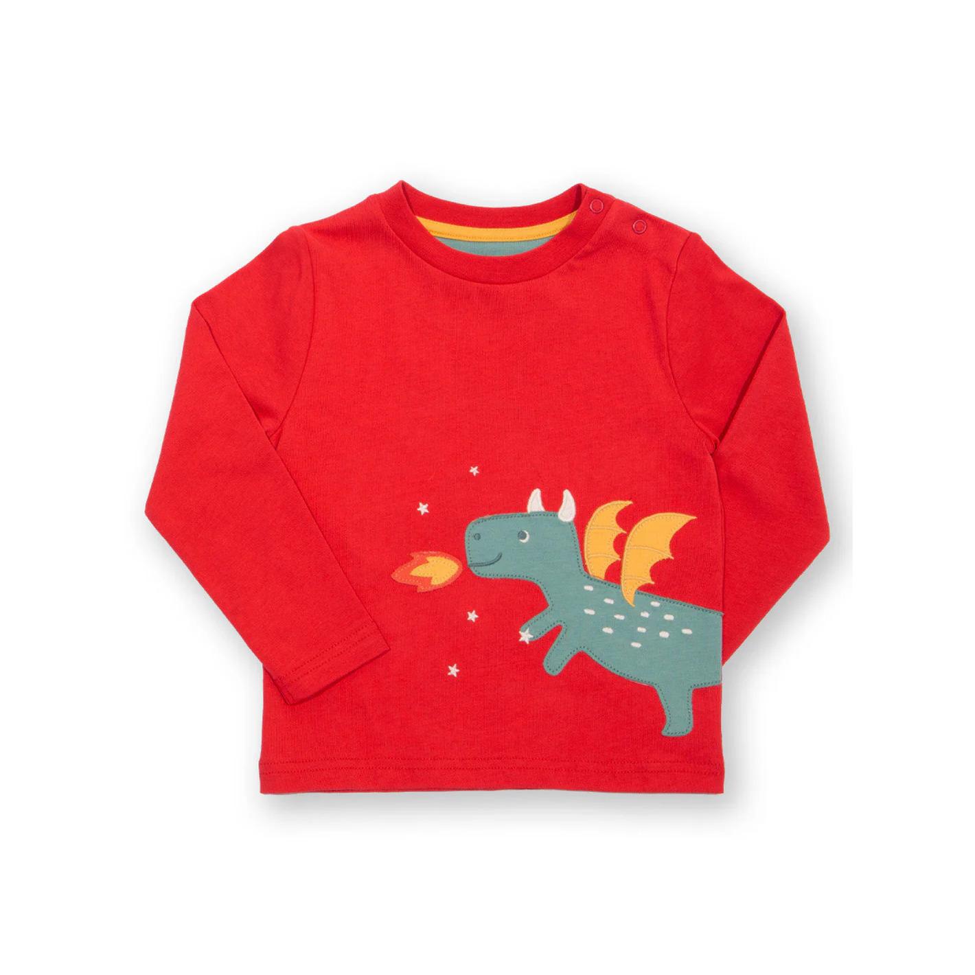 5056819208132 - Langarmshirt für Babys Little Dragon