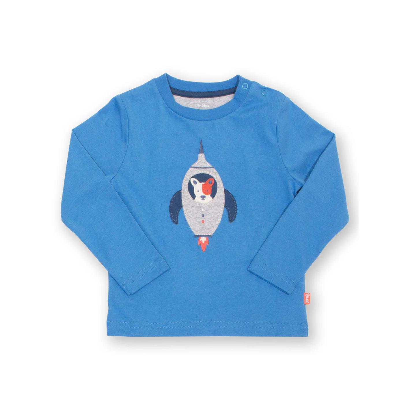 5056819210494 - Langarmshirt für Babys Space Pup