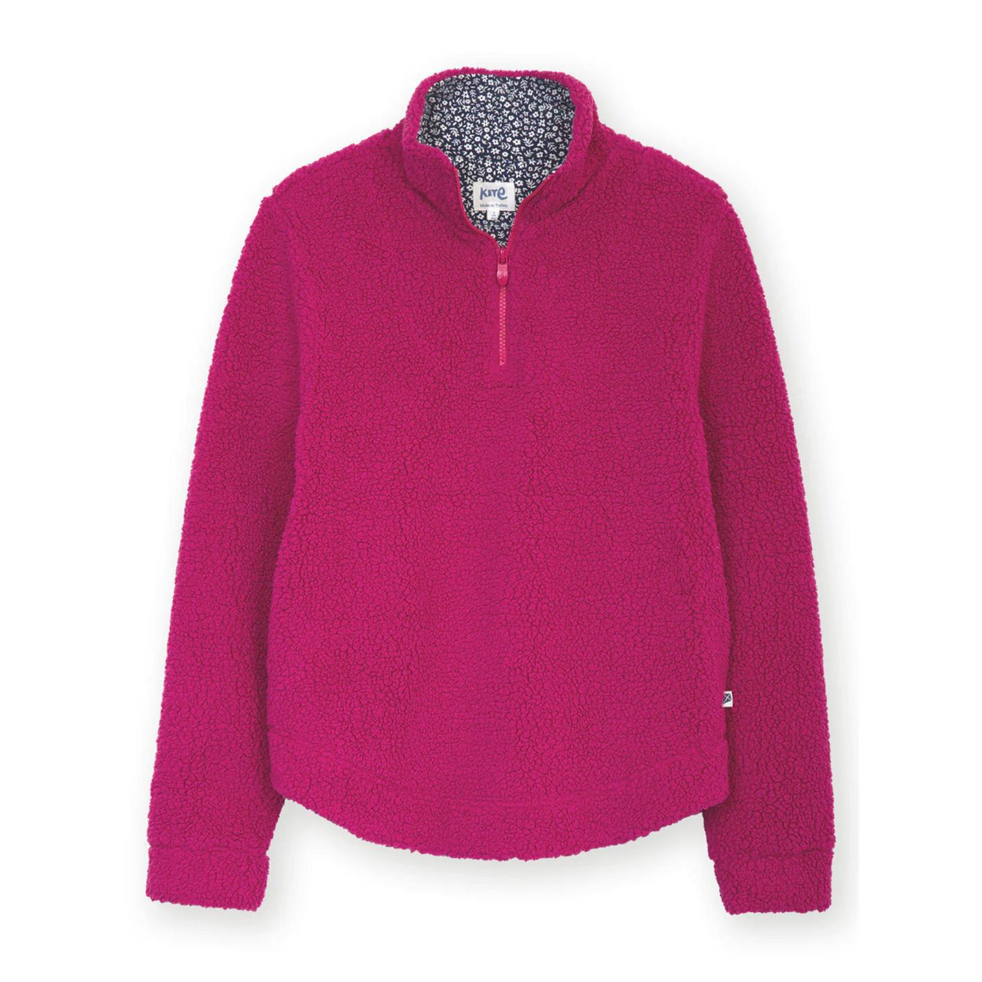 5056819223302 - Damen Fleecepullover 1 4 Zip Purbeck