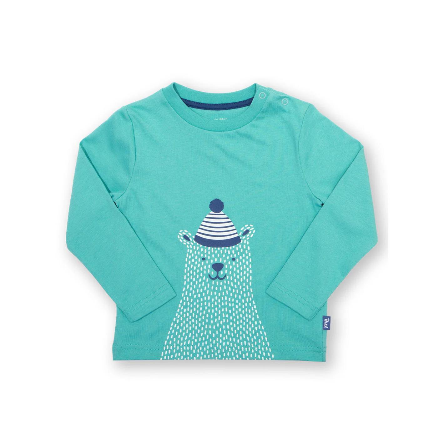 Baby T-shirt met lange mouwen Kite Hello Baby Bear