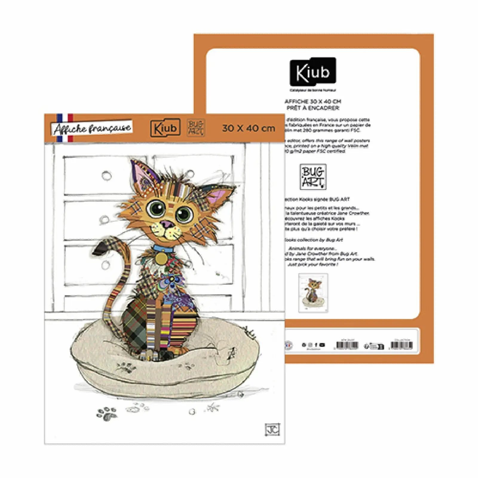 3700572786490 - Poster Kook Chaton Mignon