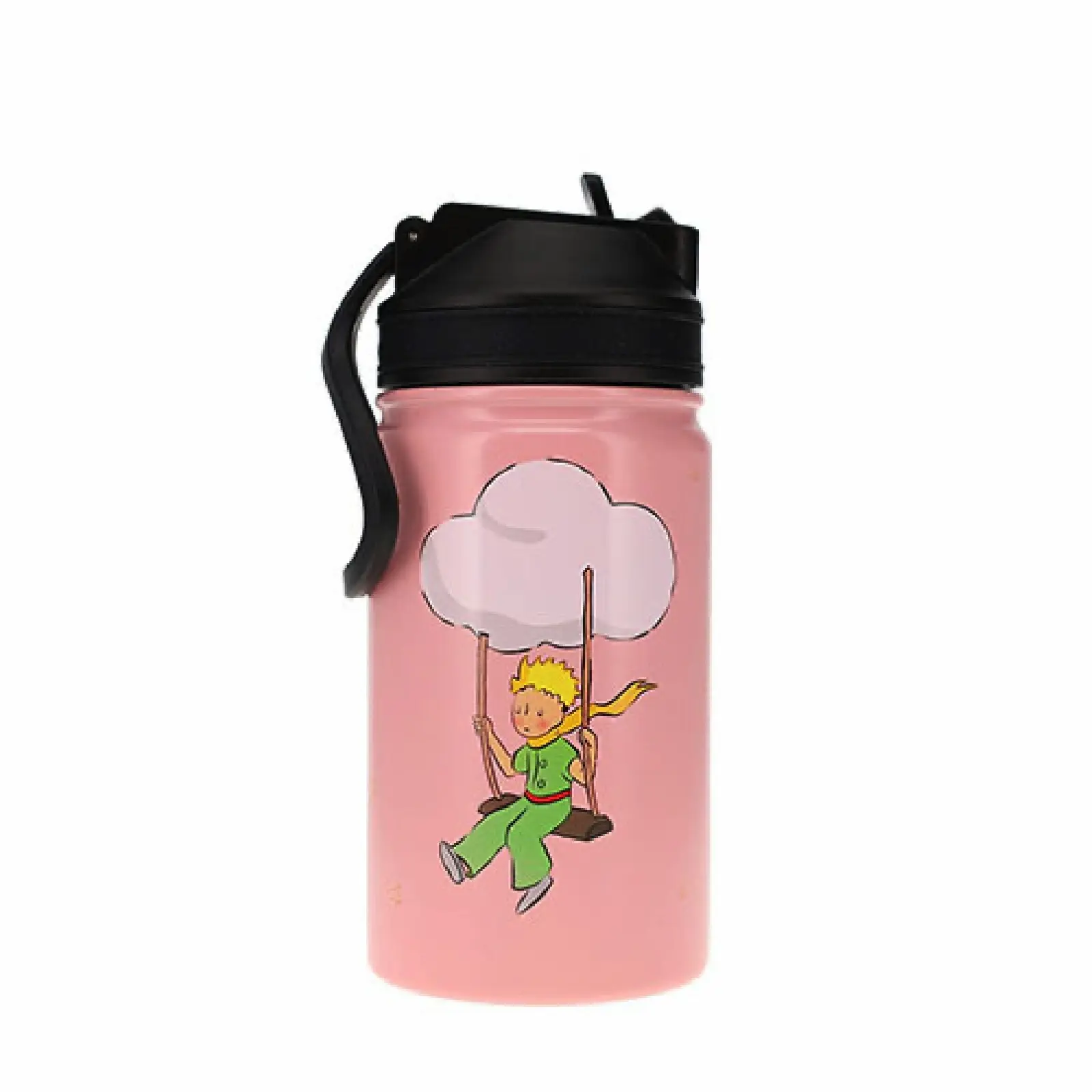 3700572773063 - Trinkflasche mit Strohhalm Wolke das kleine prince Kind Kiub