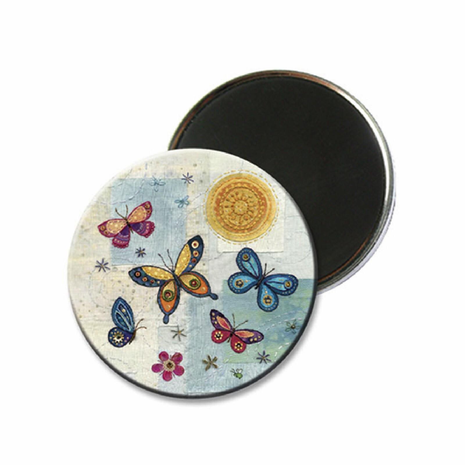 3700572784014 - Runder Magnet Schmetterlinge Bug Art Amys 3700572784014 - Runder Magnet Schmetterlinge Bug Art Amys