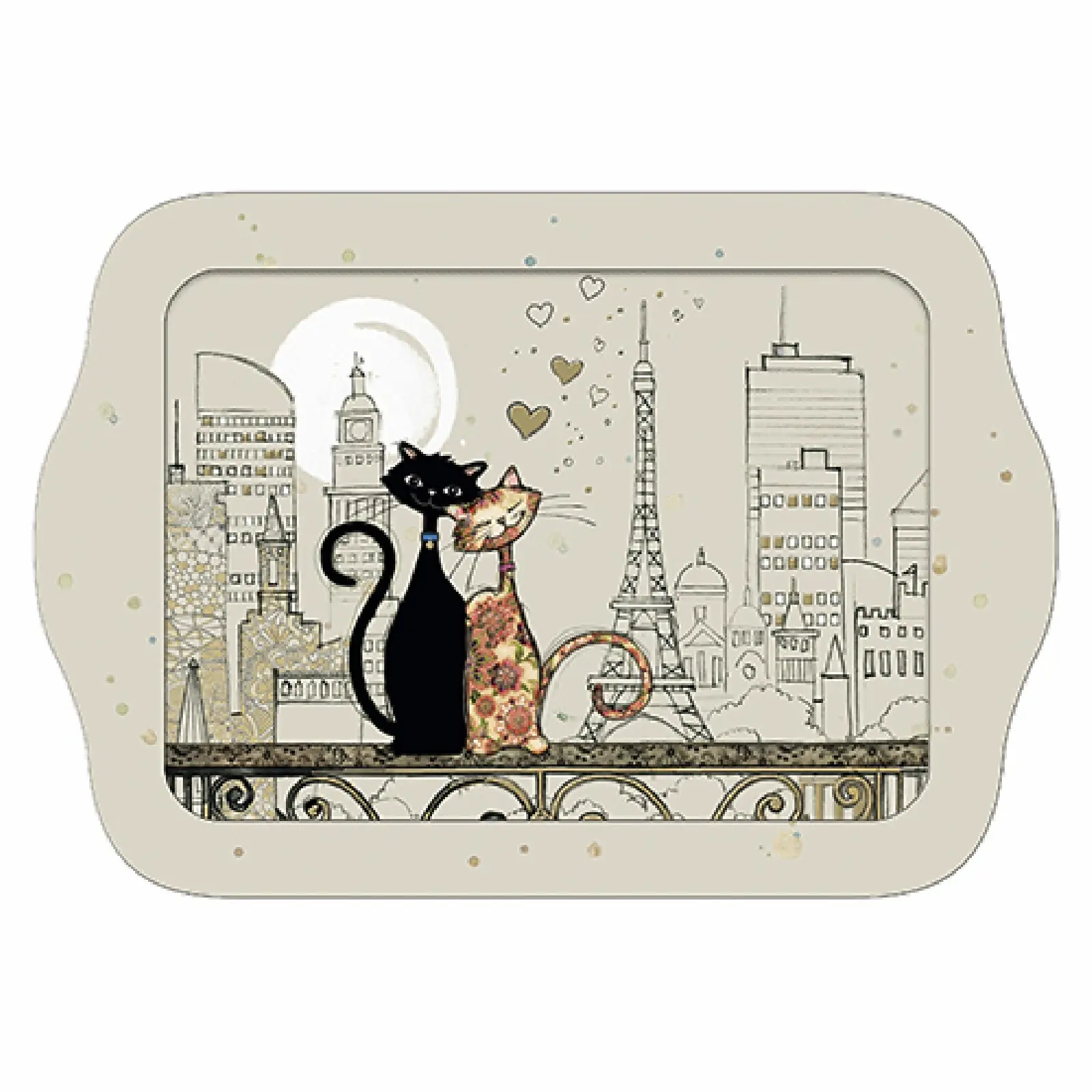 3700572722368 - Tablett Katzen te Bug Art