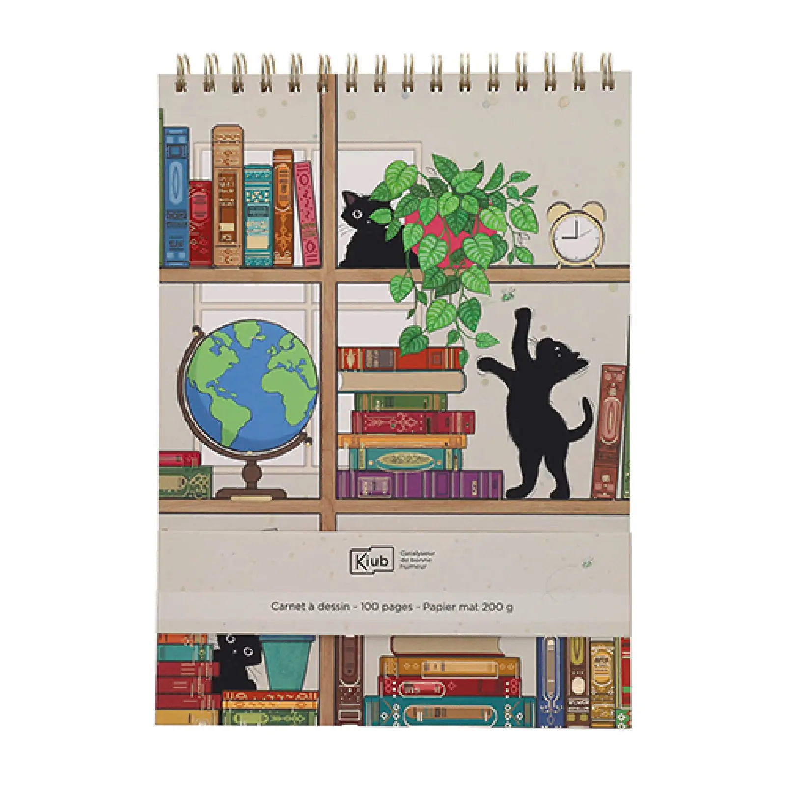 3700572791203 - Zeichenheft Bug Art Chatons Bibli GM