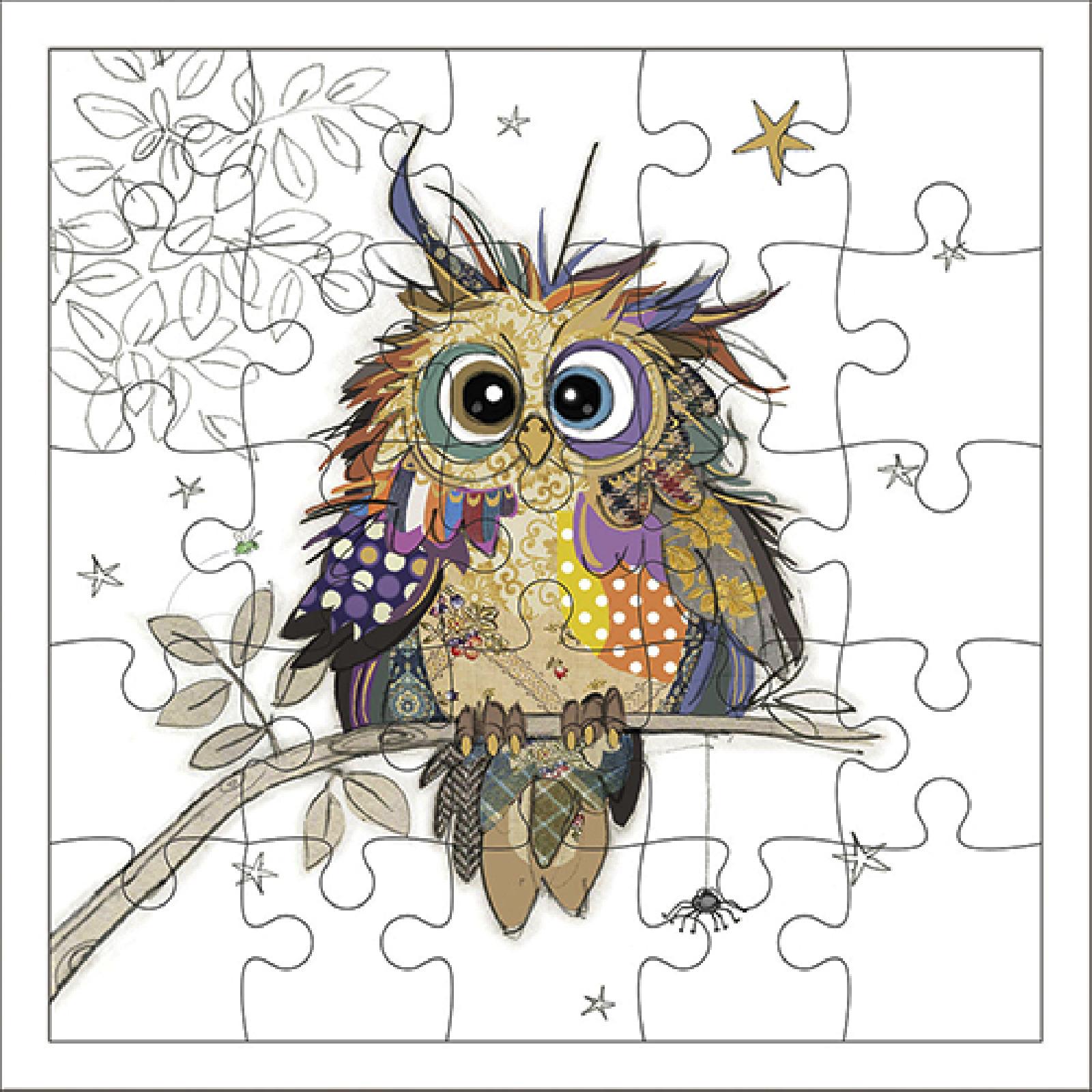 3700572788623 - Puzzle-Karte Kook Hibou Otto