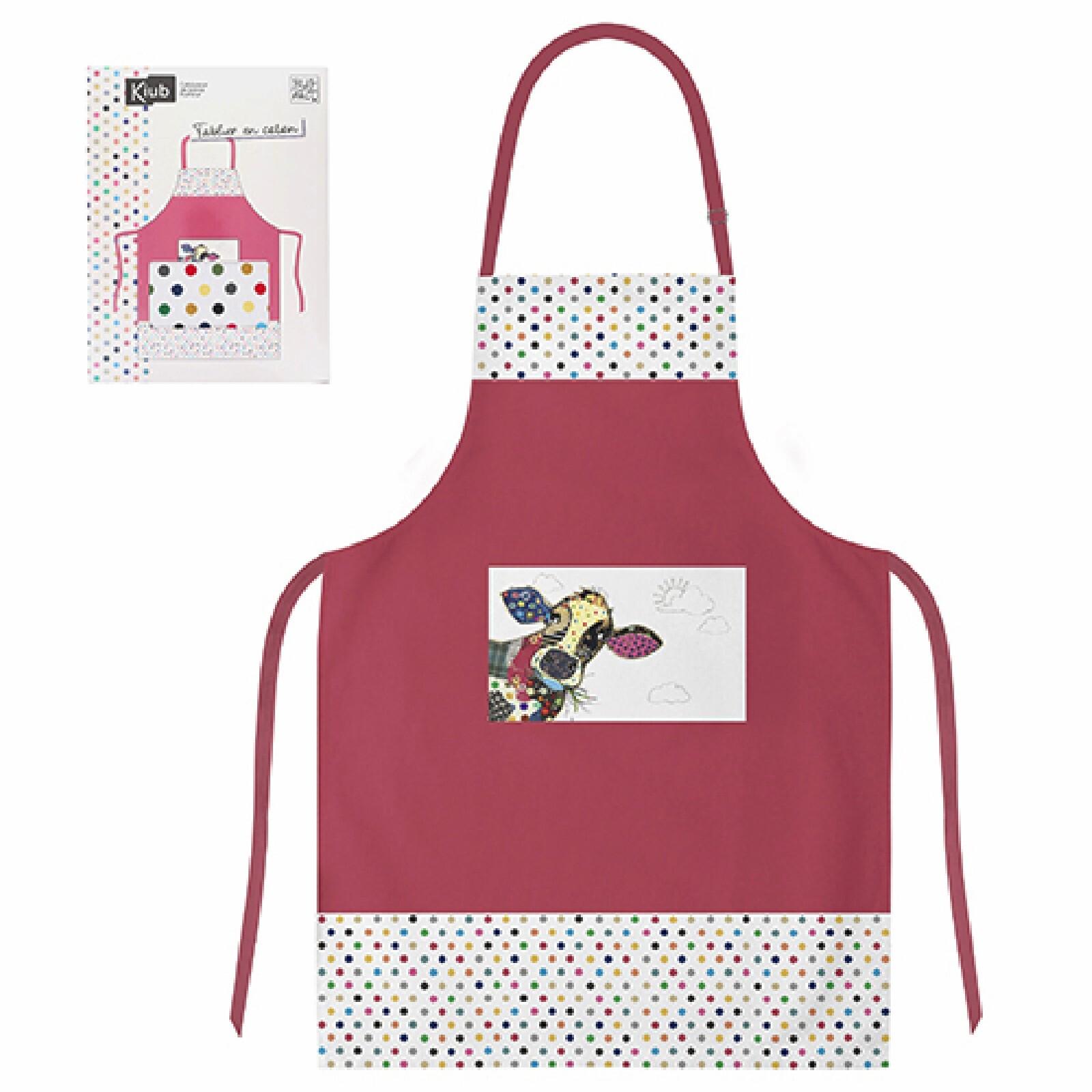 3700572764412 - Schürze mit Tasche in Geschenkbox Kuh Kook 3700572764412 - Schürze mit Tasche in Geschenkbox Kuh Kook