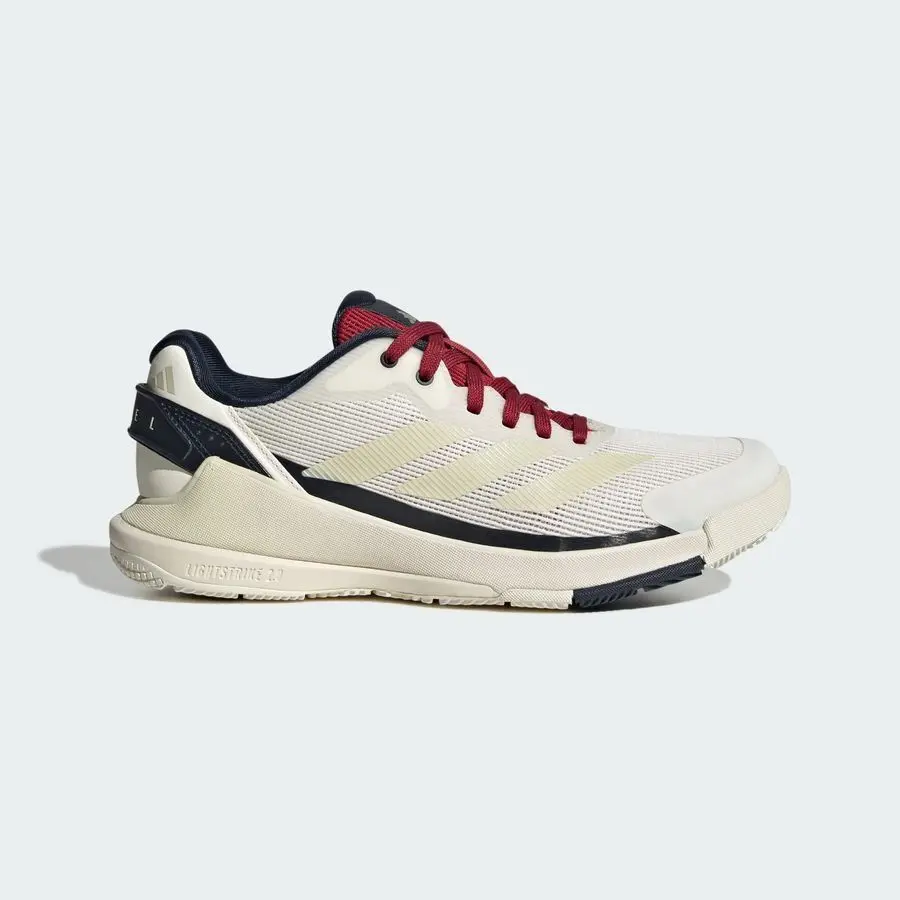 Adidas Femme Chaussures de padel Crazyquick, Blanc, Taille 36