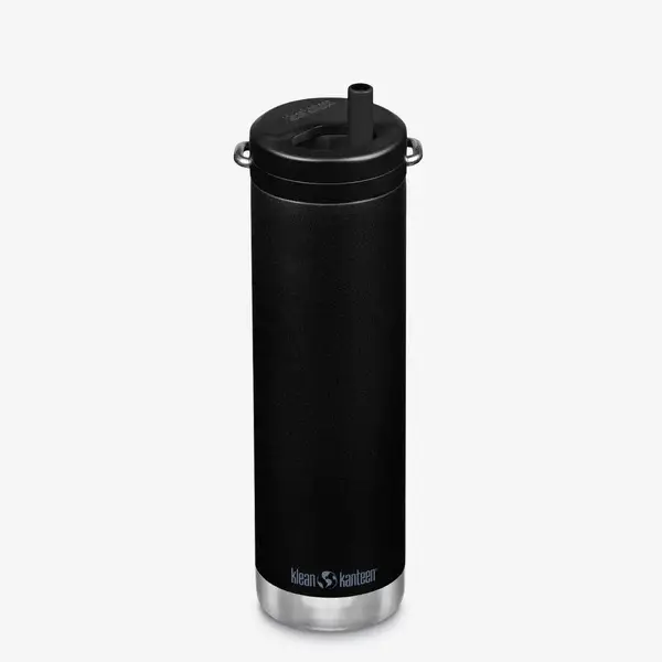 Klean Kanteen Unisex Noir Thermal Bottle With Cap Tkwide Twist 20Oz