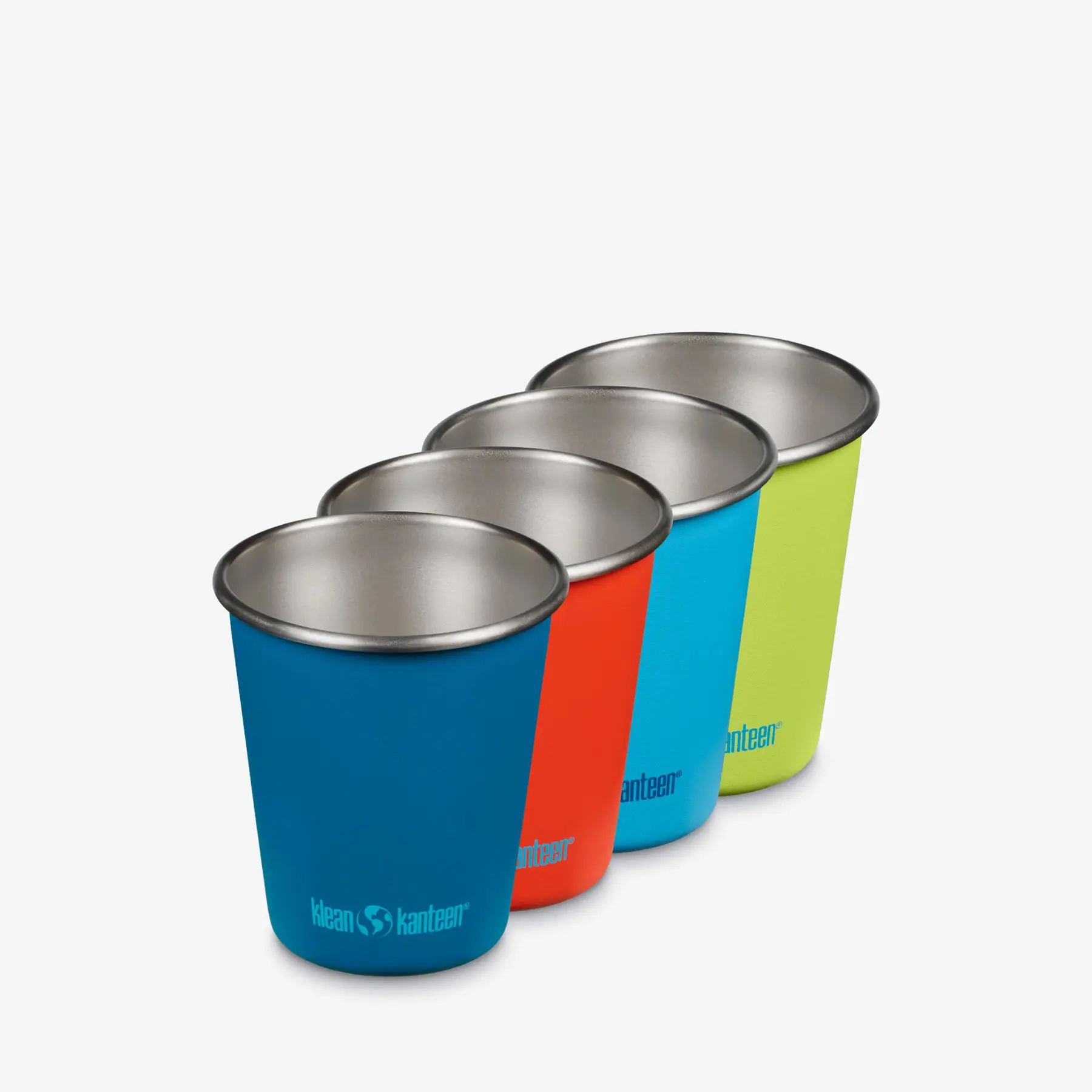Klean Kanteen Unisex Kids Multicolore Children's Cup (X4)