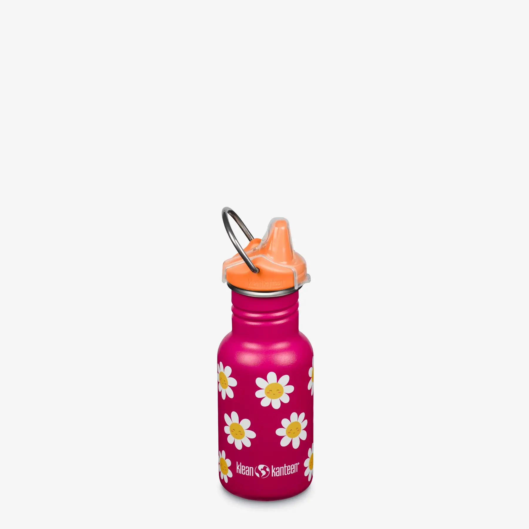 Klean Kanteen Unisex Kids Rose Children's Water Bottle With Cap Classic Narrow Sippy