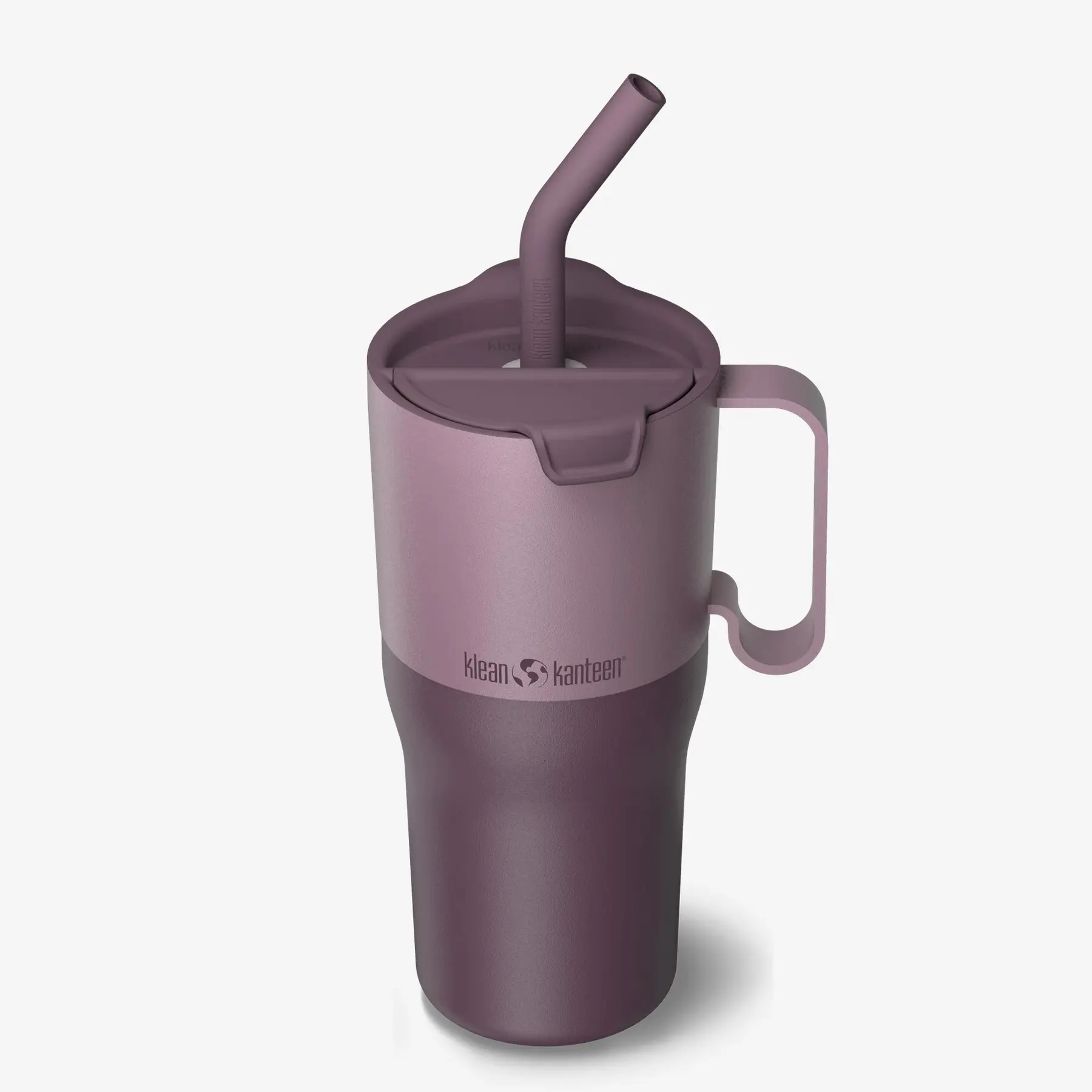 Isolierbecher mit Deckel und Strohhalm Klean Kanteen Flip
