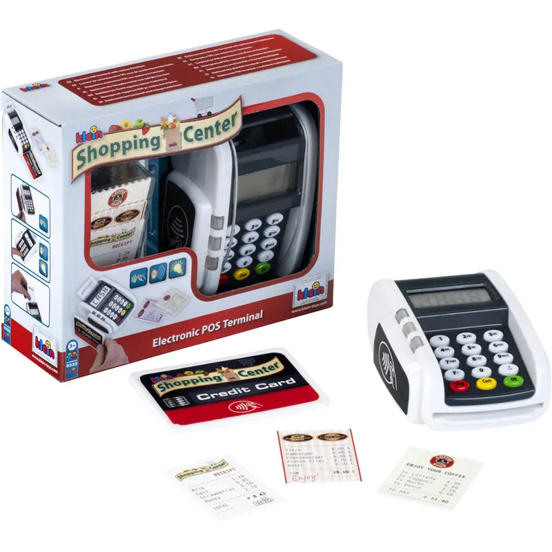 4009847093332 - POS-Terminal mit Licht & Sound Kartenlesegerät Kinderkasse mehrfarbig