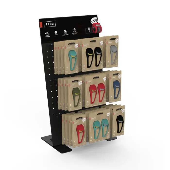 Velo Store - UK knog USB bike light Knog Frog affichage (x36) | Extra 10% off with Subscription, Postage £16.79 to UK Fedex.