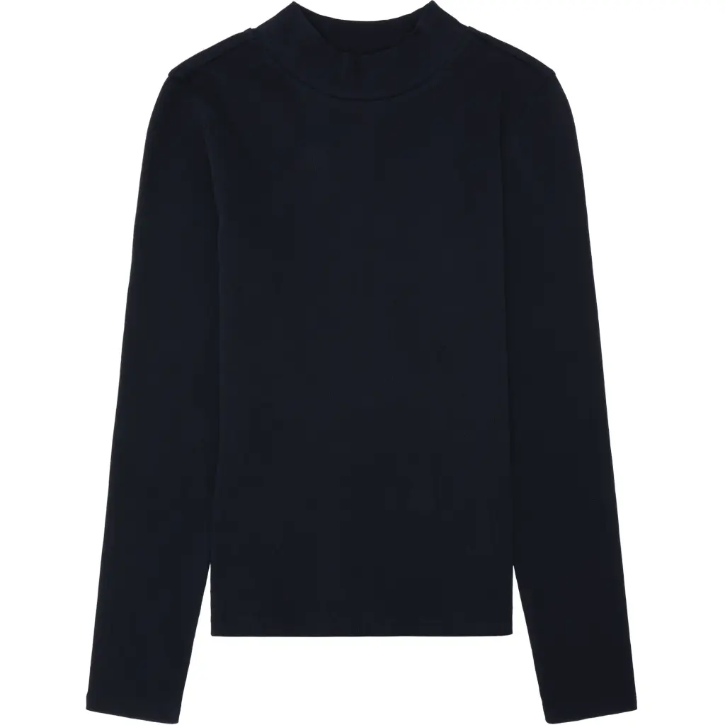 Pullover mit Stehkragen, Damen KnowledgeCotton Apparel