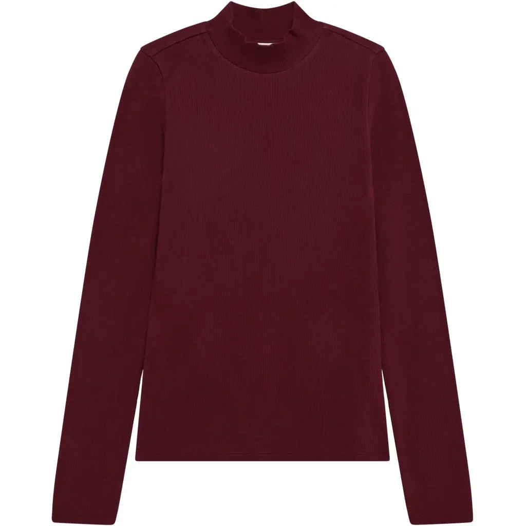 Gerippter Pullover Damen KnowledgeCotton Apparel