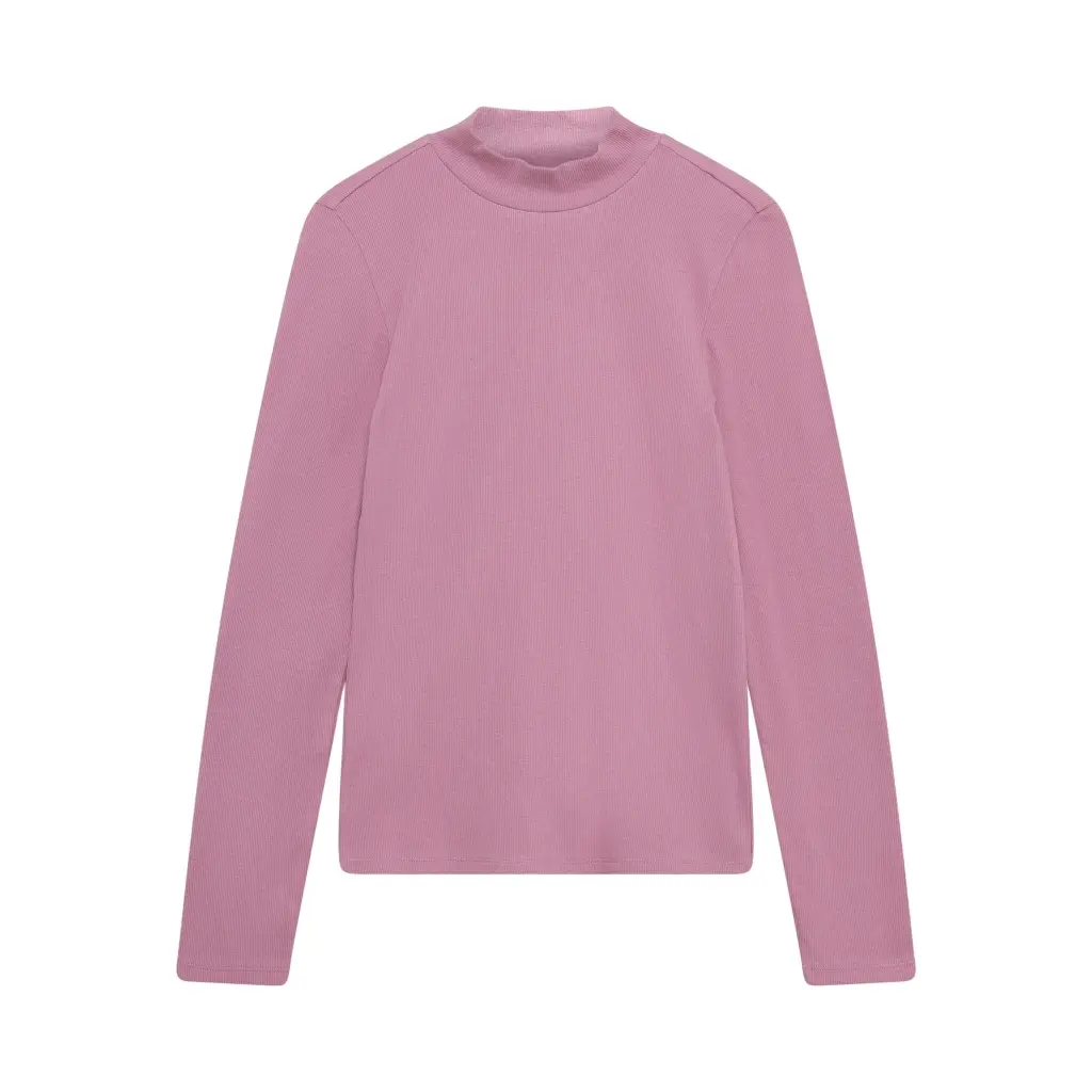Gerippter Pullover Damen KnowledgeCotton Apparel
