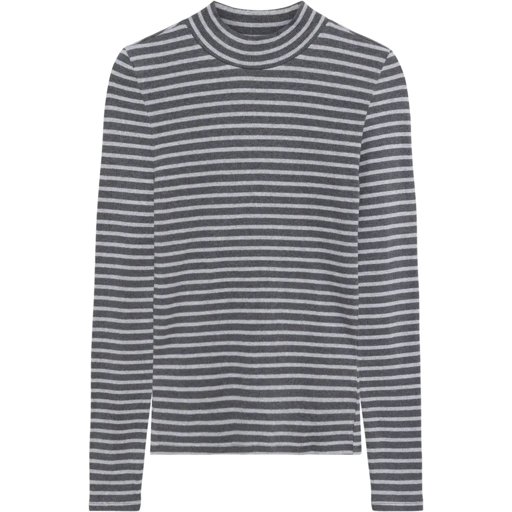 Gerippter Pullover Damen KnowledgeCotton Apparel
