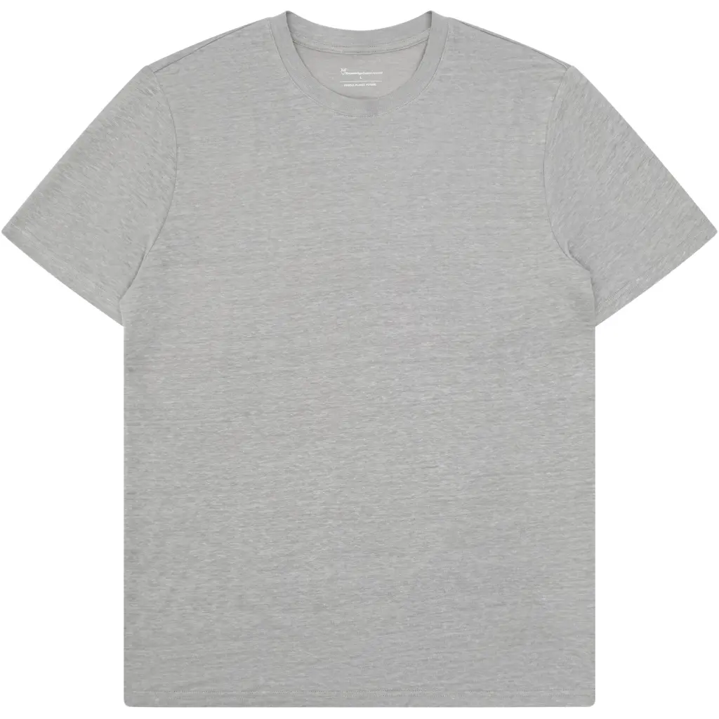 T-shirt KnowledgeCotton Apparel Linen
