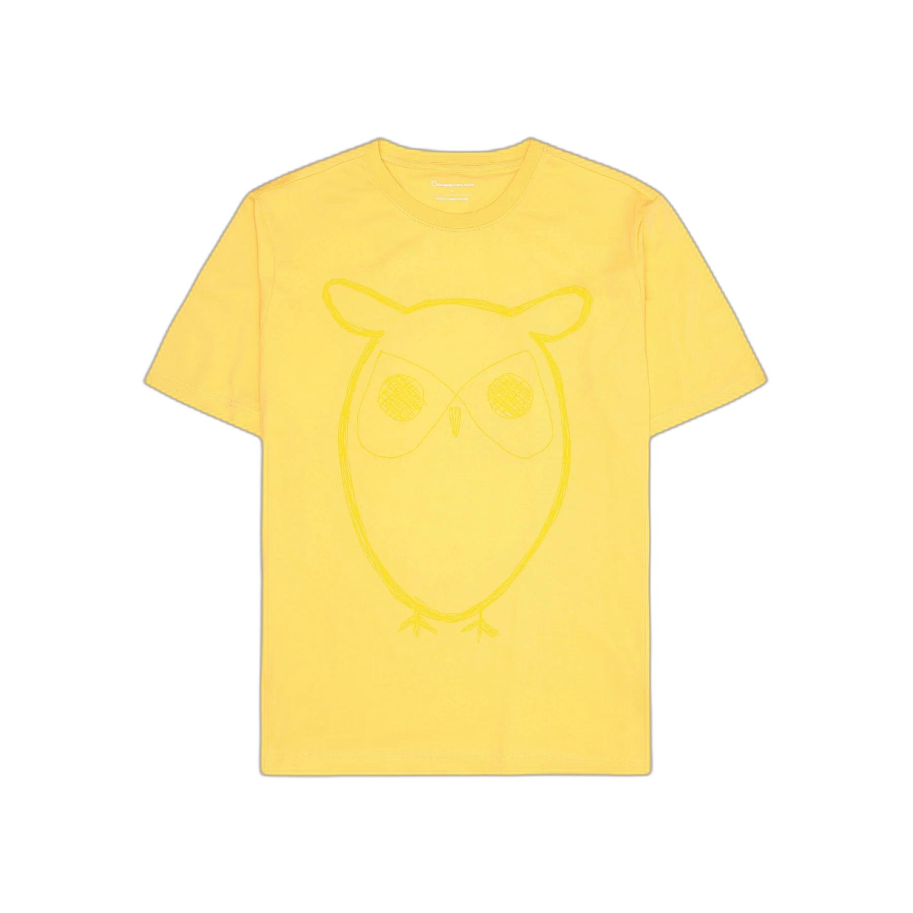 5715356358877 - T-Shirt mit Druck auf der Vorderseite KnowledgeCotton Apparel