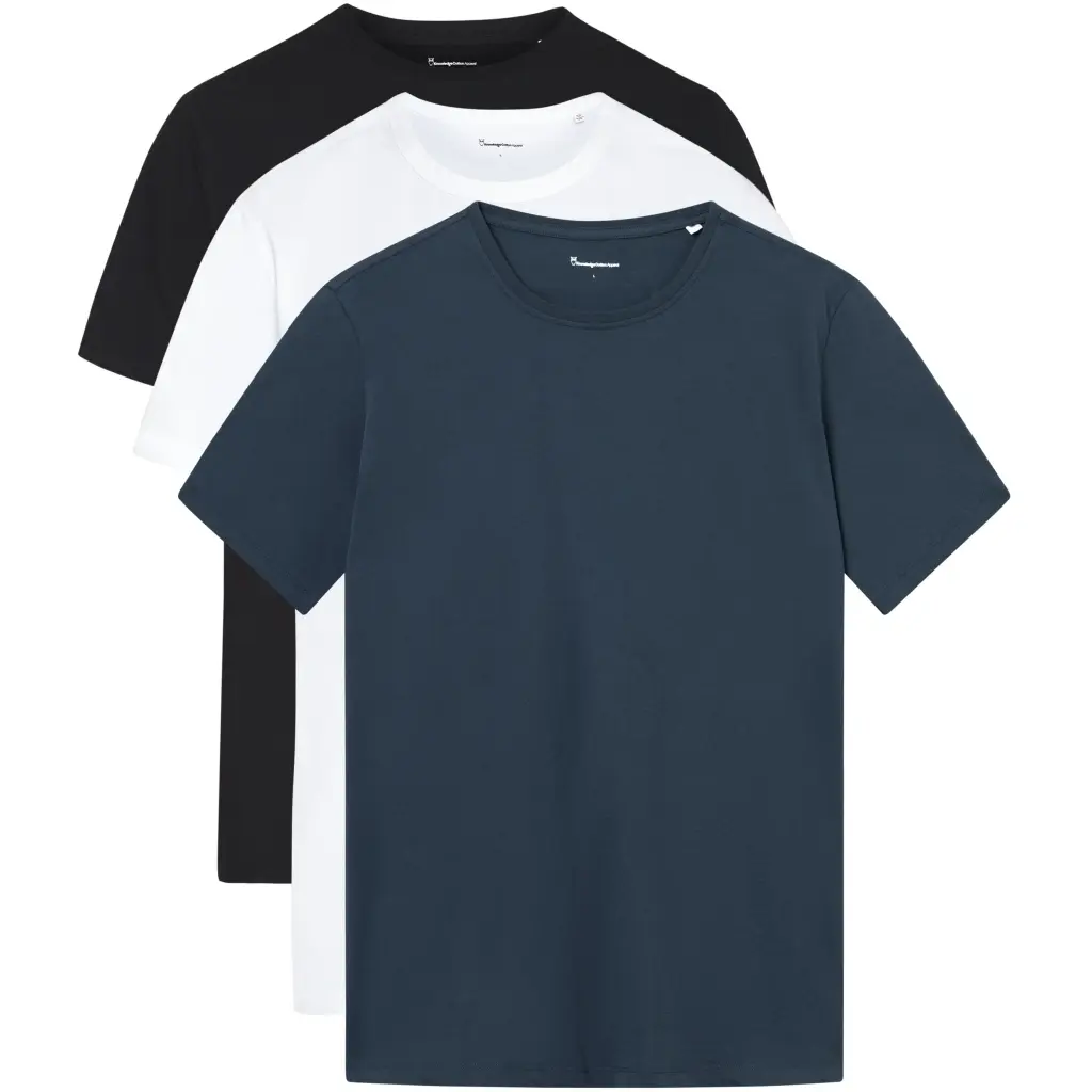 T-Shirt KnowledgeCotton Apparel (x3)
