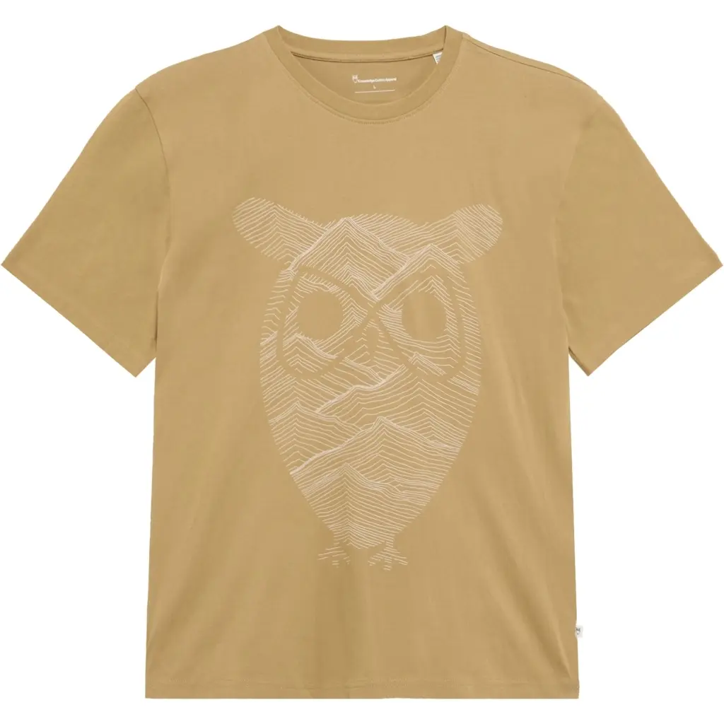 Bedrucktes T-Shirt vorne KnowledgeCotton Apparel