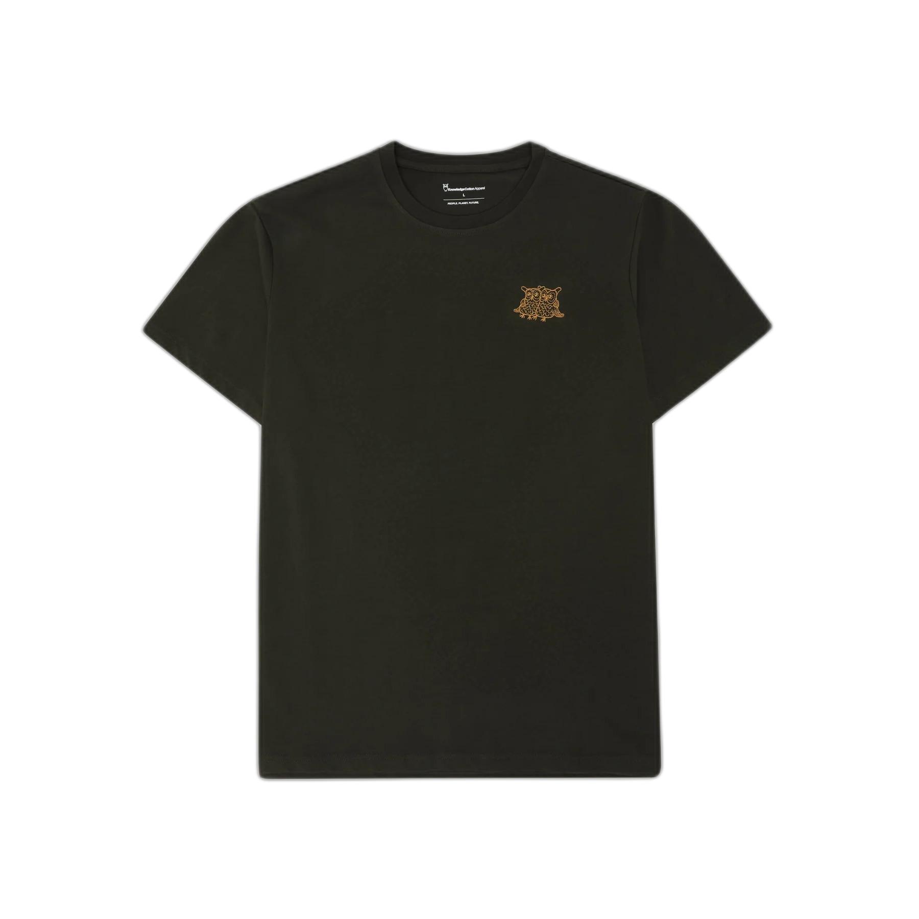 5715356430542 - Gesticktes T-Shirt auf der Brust GOTS