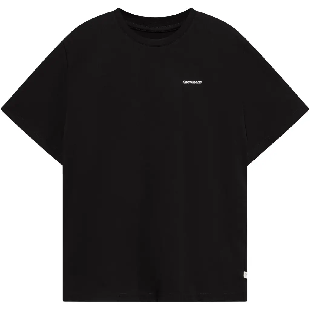 T-Shirt mit rückseitigem Druck aus Bio-Baumwolle KnowledgeCotton Apparel