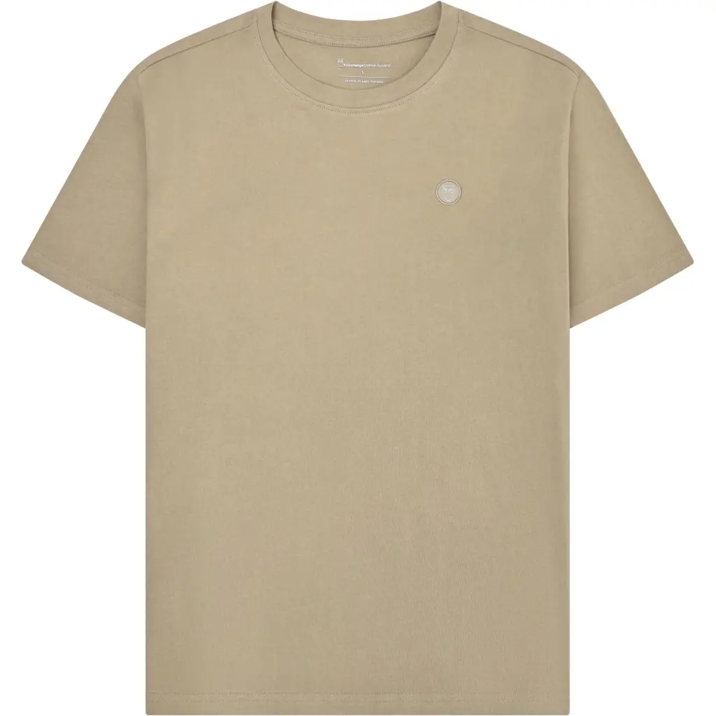 T-shirt badge KnowledgeCotton Apparel