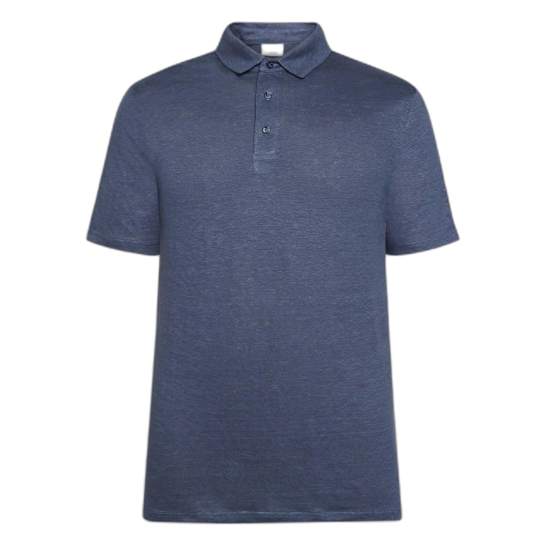 5715356360825 - Leinen-Polo KnowledgeCotton Apparel