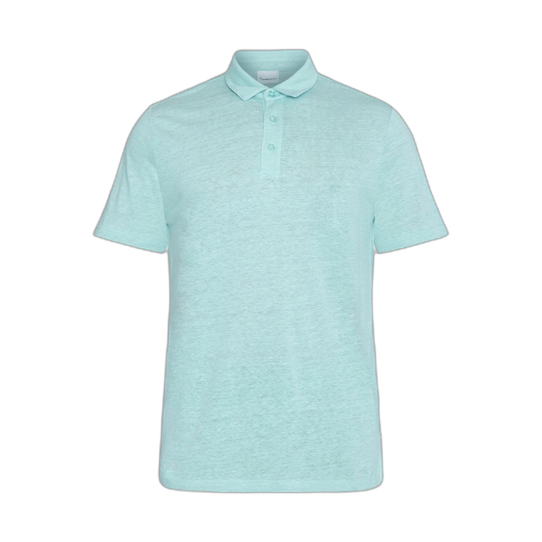 5715356360634 - Leinen-Polo KnowledgeCotton Apparel