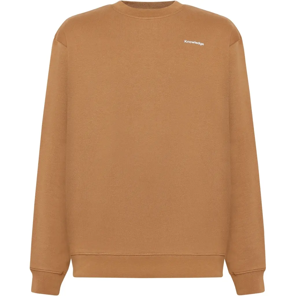 Rundhals Sweatshirt mit Druck KnowledgeCotton Apparel