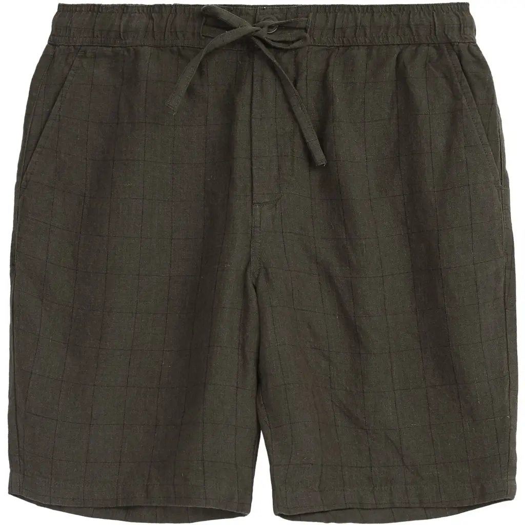 Leinen Karotten Shorts KnowledgeCotton Apparel Fig