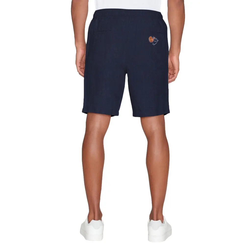 Bestickte Shorts KnowledgeCotton Apparel Fig