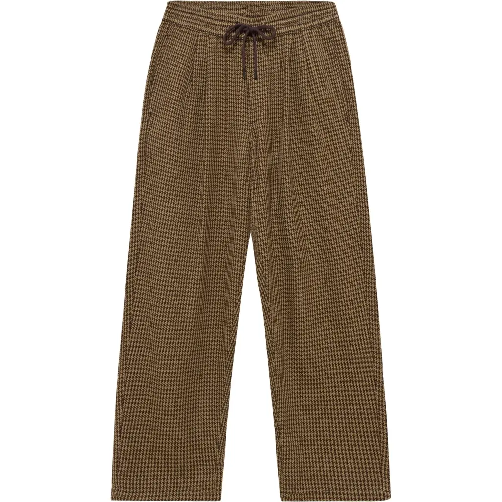 Lässige Hose KnowledgeCotton Apparel Ozone Houndtooth
